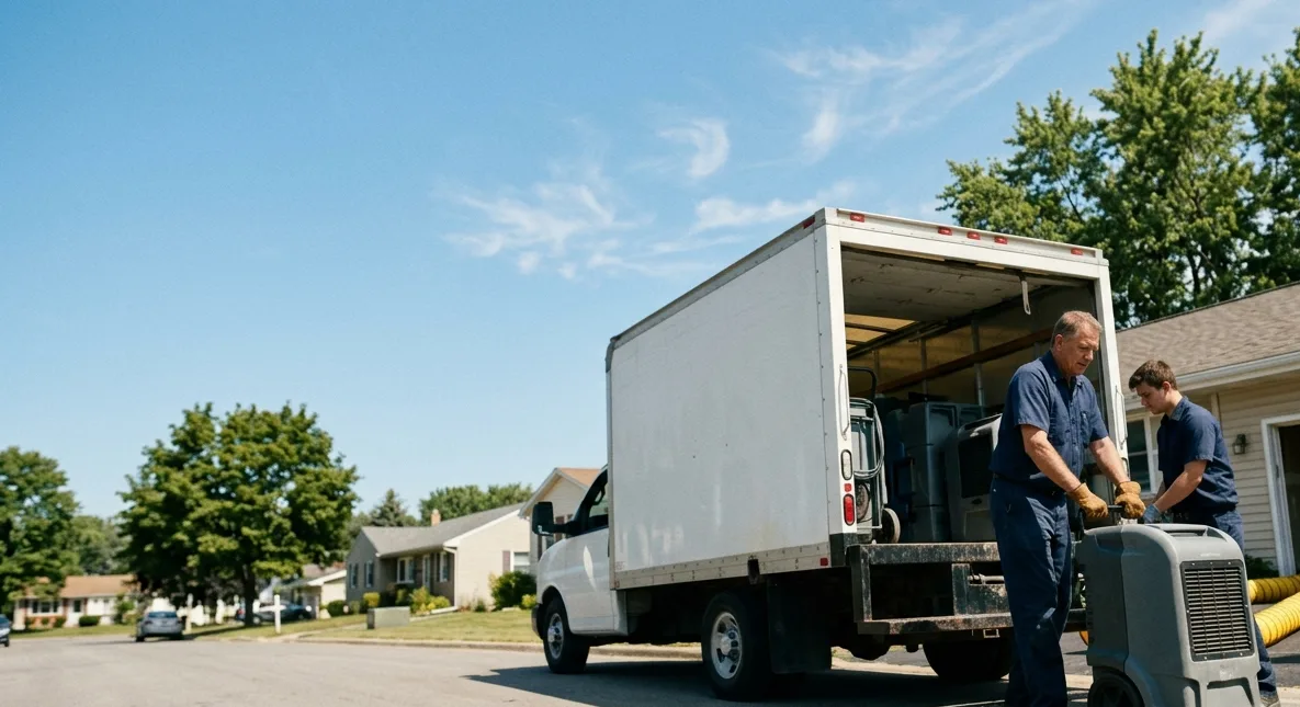 Water Damage Cleanup in Sherrodsville, OH near me